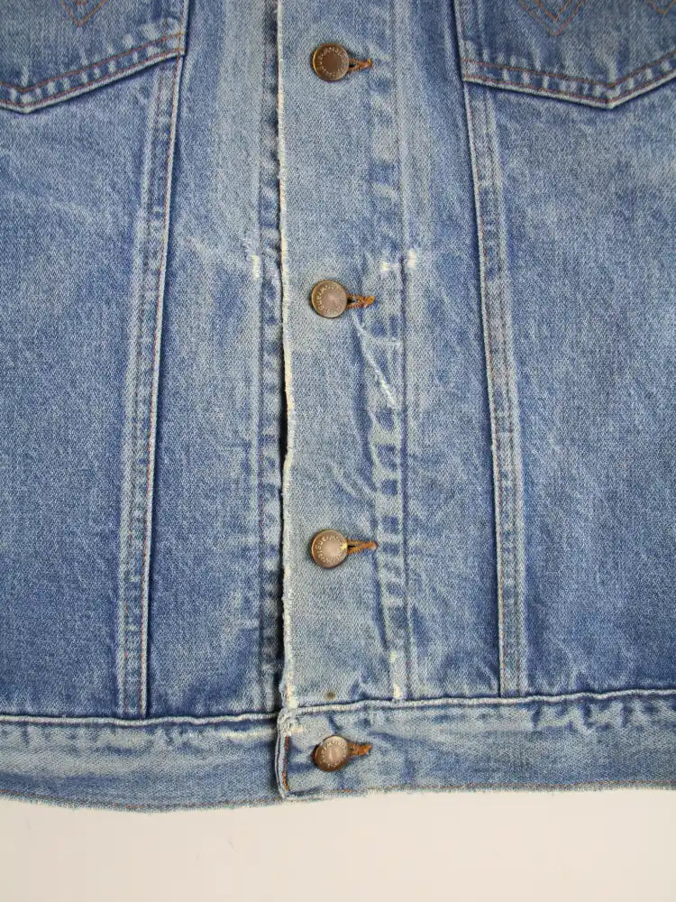Wrangler Jeansjacke Blau L – Detailbild 2