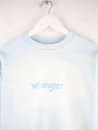 Wrangler Sweater Blau L – Detailansicht Vorderseite
