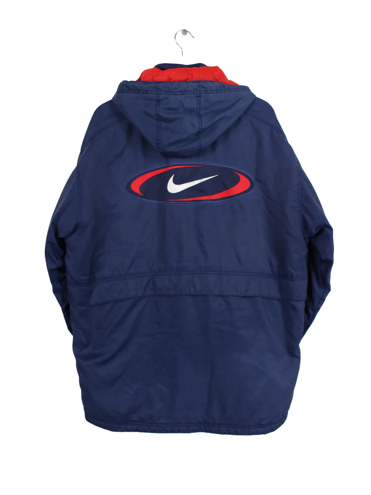 Nike big swoosh jacket blue clearance