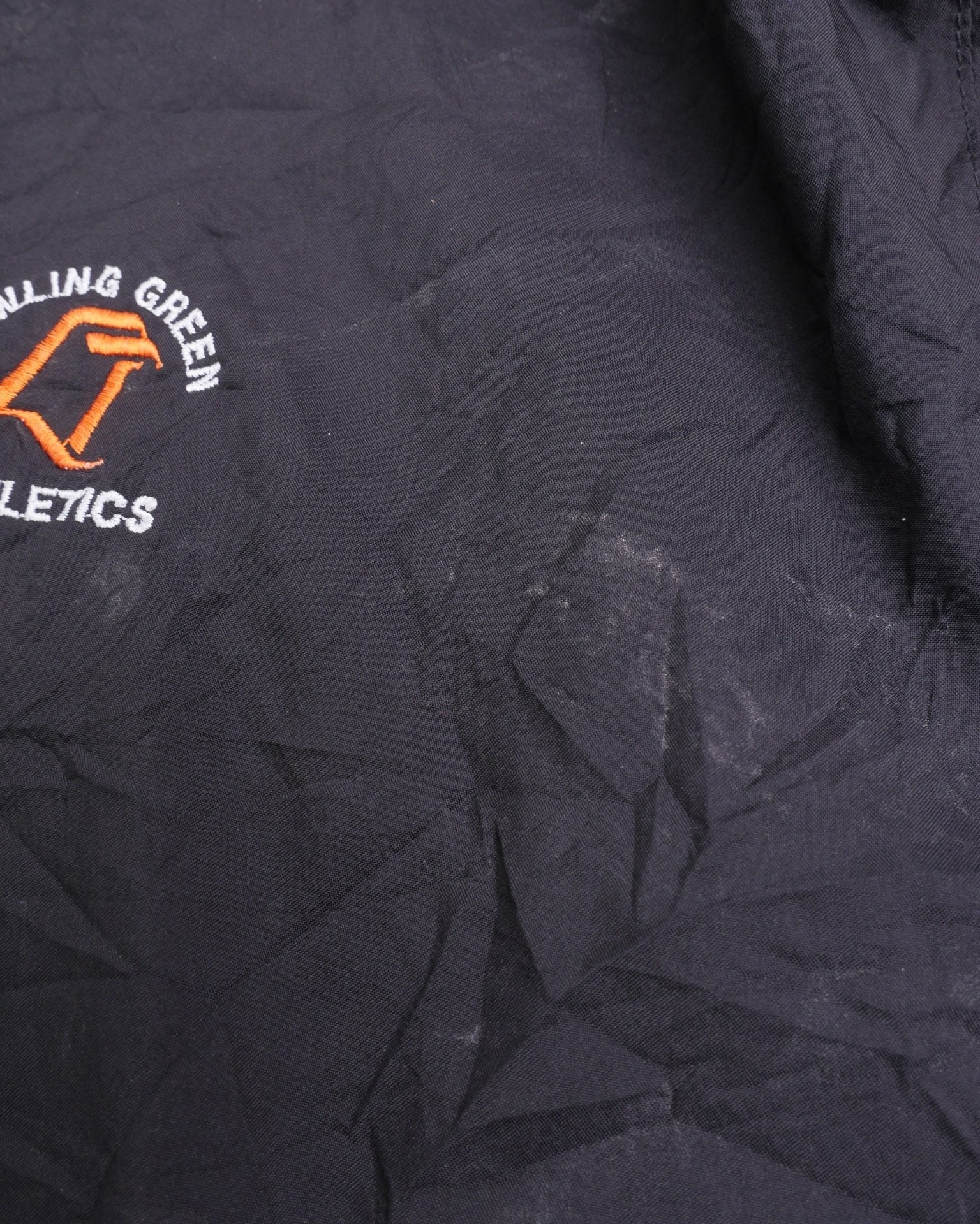 Adidas embroidered Logo black Vintage Track Jacke - Peeces