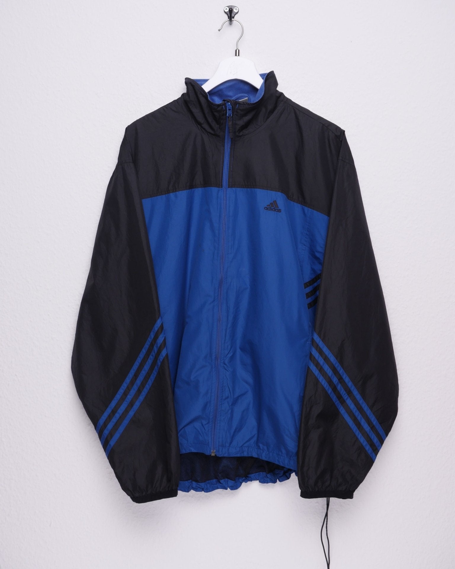 Adidas embroidered Logo two toned Track Jacket - Peeces