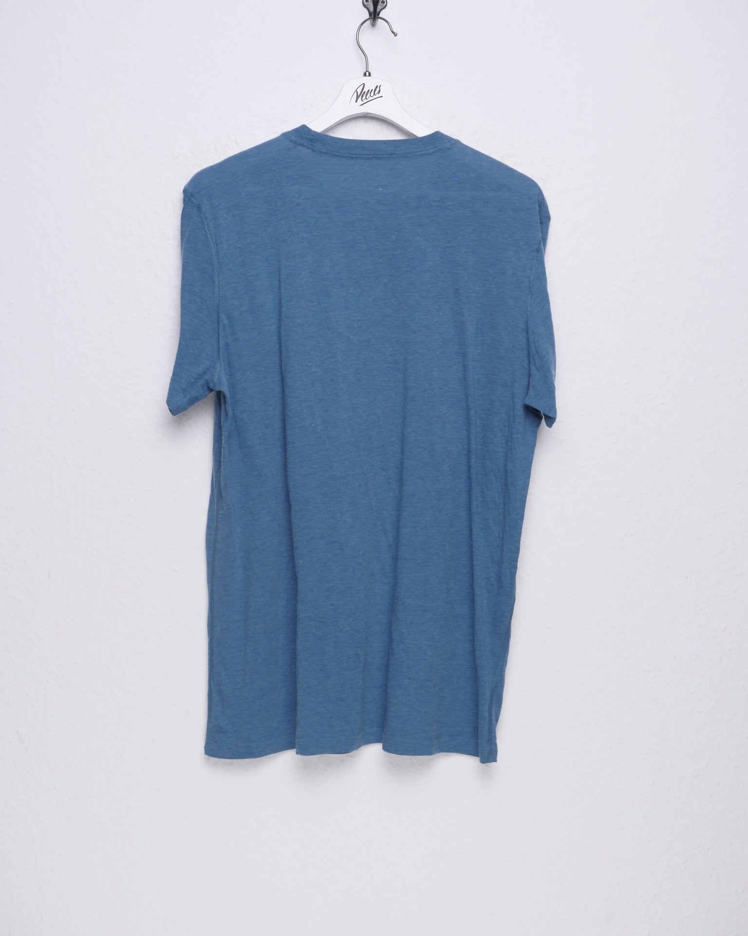 Adidas printed Logo basic blue Shirt - Peeces