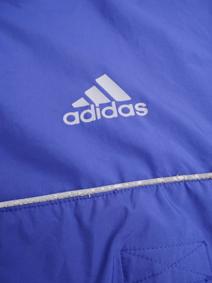 Adidas printed Logo two toned Vintage Windbreaker Jacket - Peeces