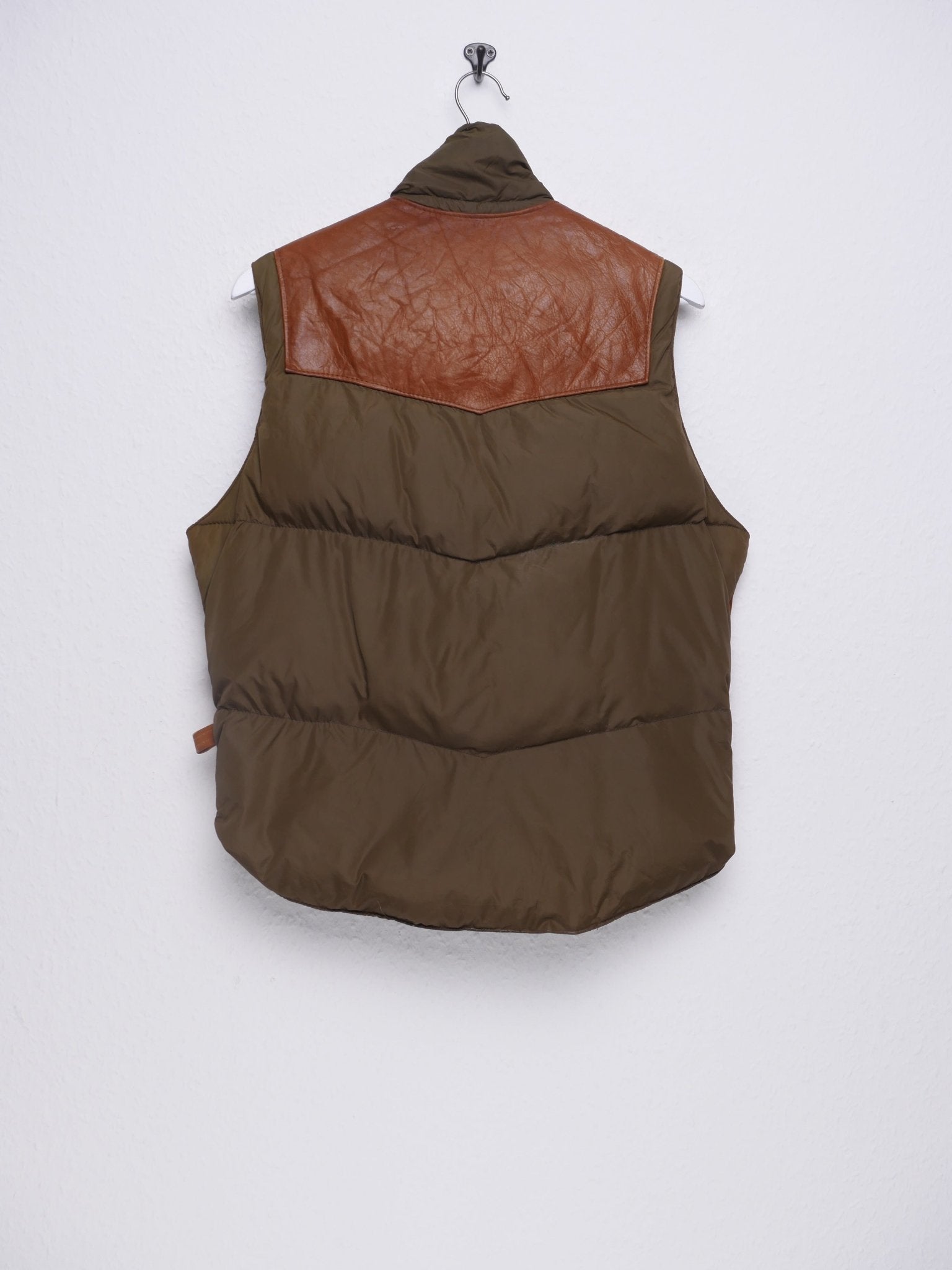 brown leather vest Jacke - Peeces