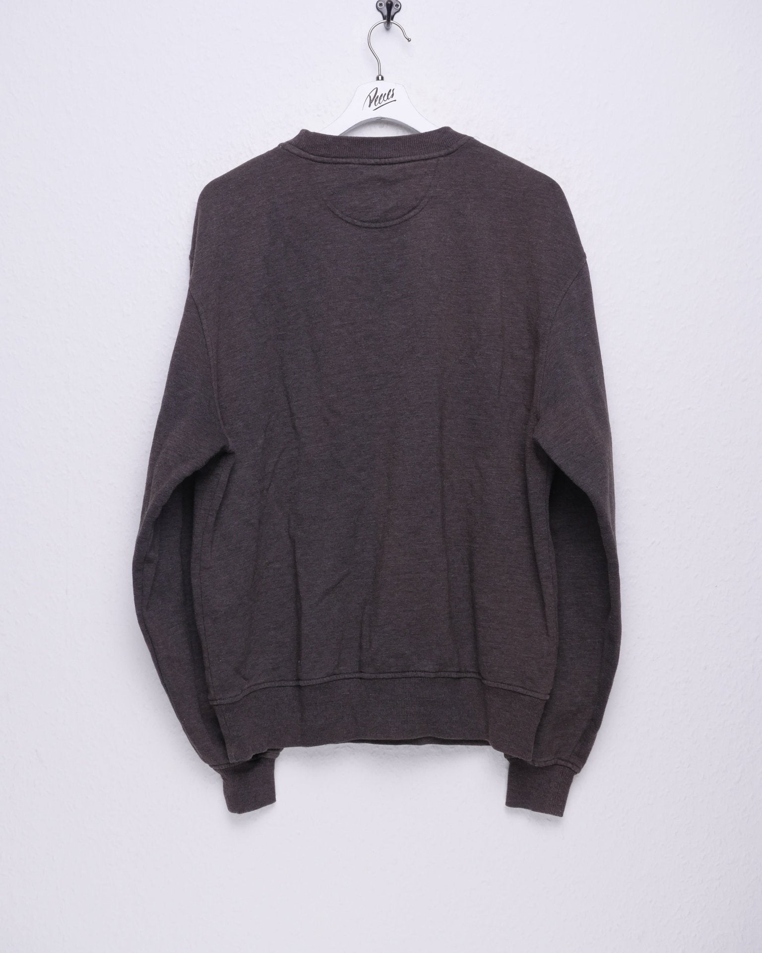 Champion embroidered Logo grey blank Sweater - Peeces