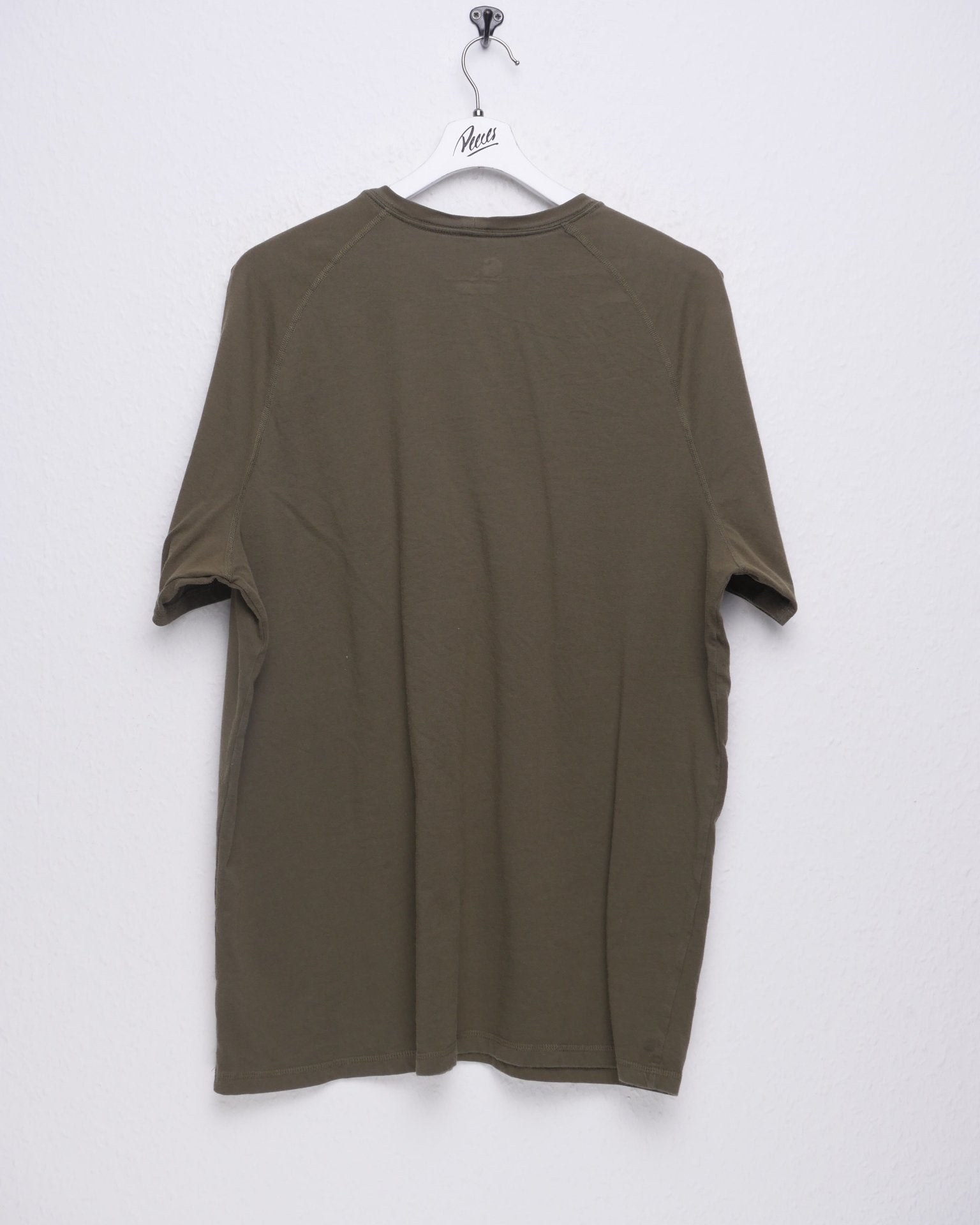 Champion embroidered Logo olive green Shirt - Peeces