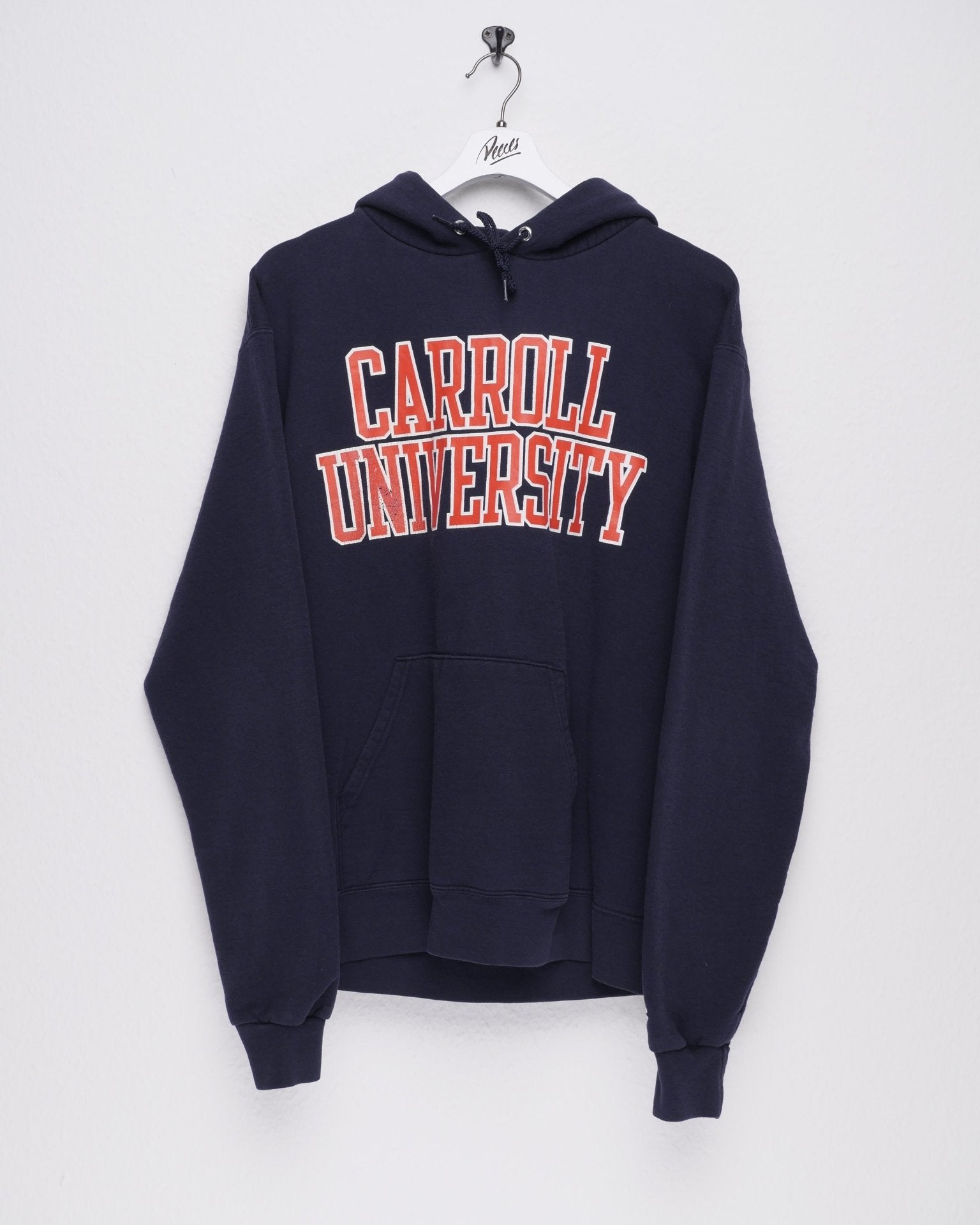 champion embroidered Logo printed 'Carroll University' Hoodie - Peeces