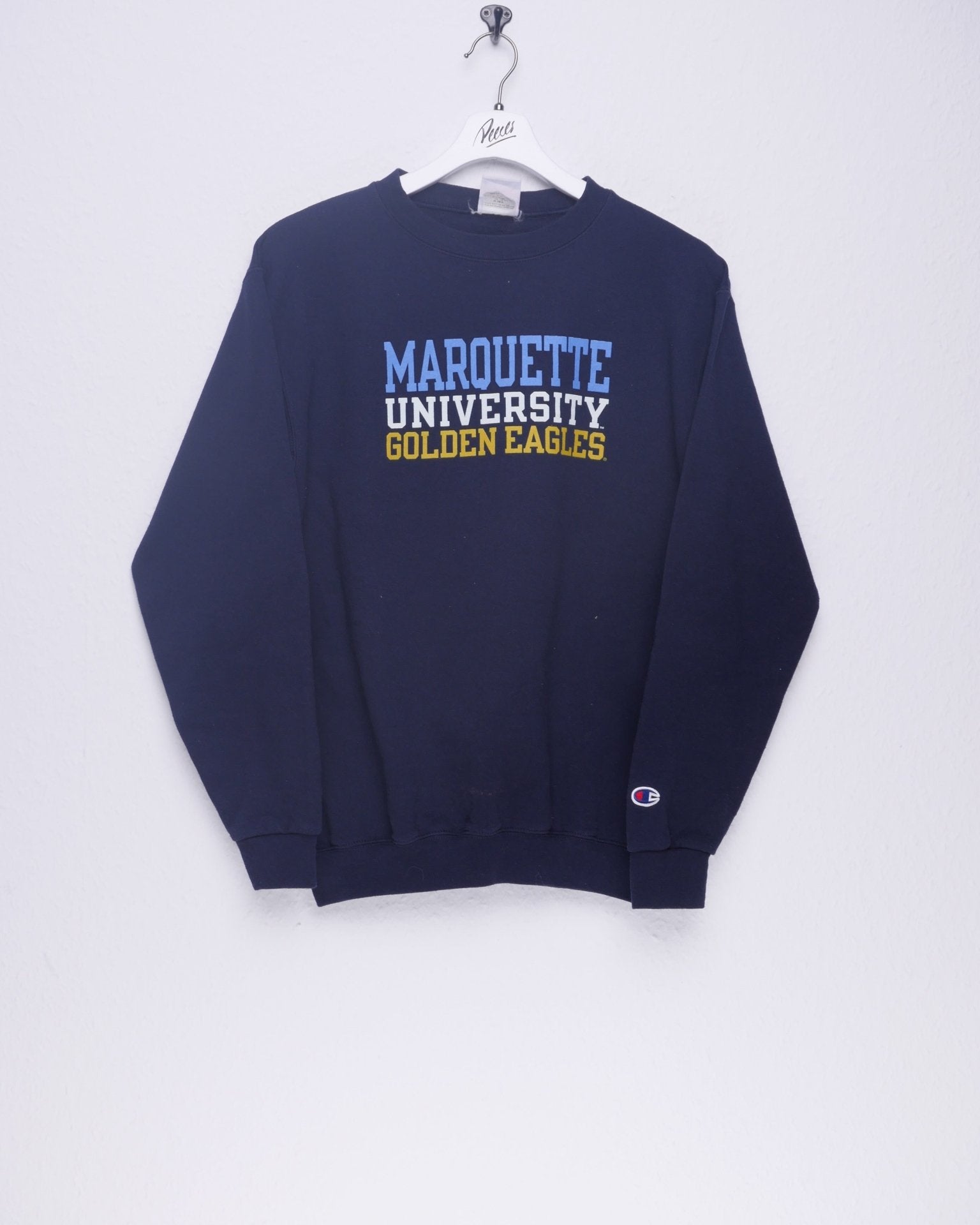 champion Marquette University Golden Eagles embroidered Logo Sweater - Peeces