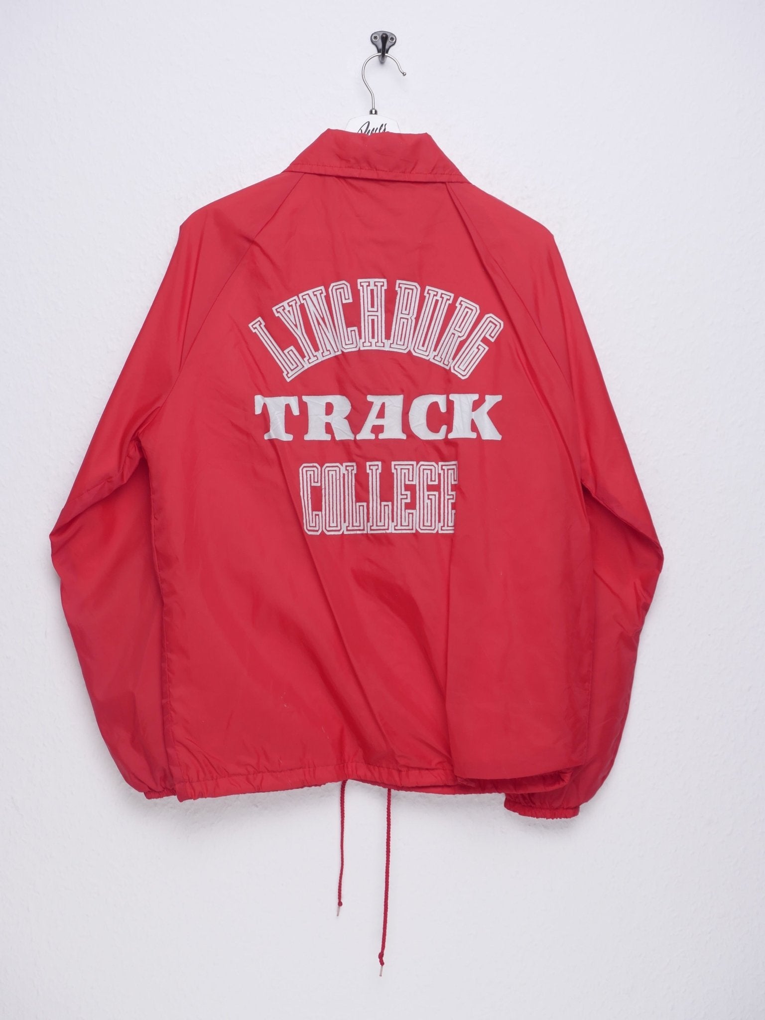 Champion printed Lynchburg College Spellout Vintage Buttoned Down Track Jacke - Peeces