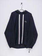 chaps by Ralph Lauren embroidered Spellout black Track Jacket - Peeces