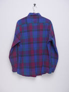 chequered Wool flannel Langarm Hemd - Peeces