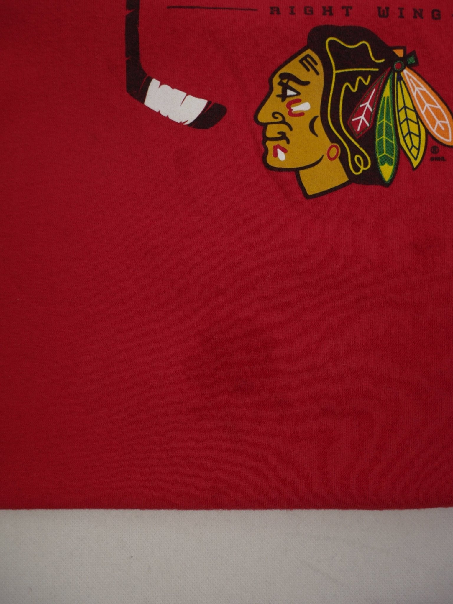 'Chicago Blackhawks' NHL printed Graphic red Shirt - Peeces