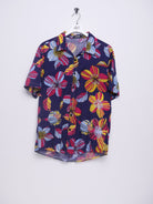 Copy of Colorful Flowers printed S/S Hemd - Peeces