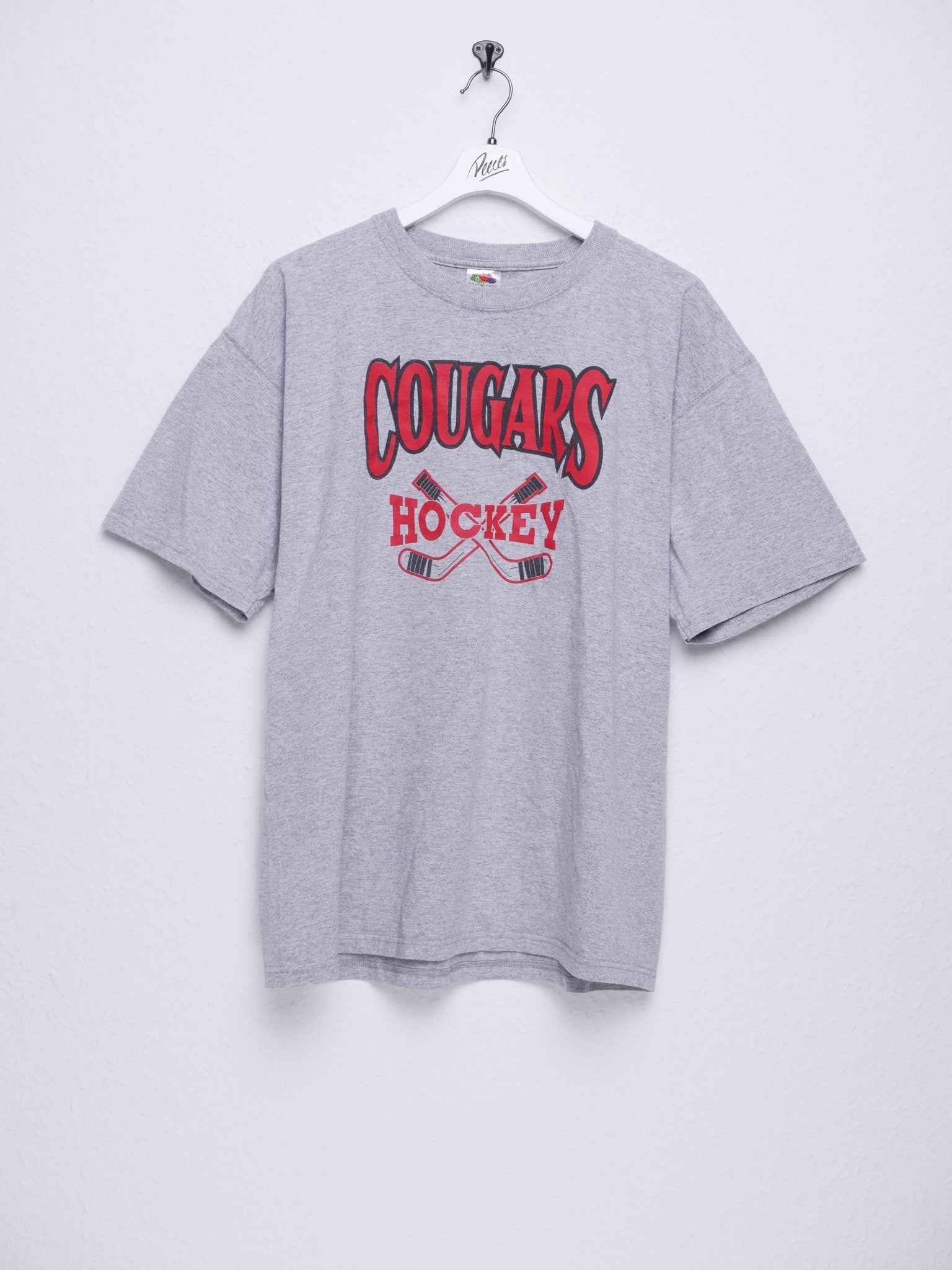 Cougars Hockey printed Logo Shirt - Peeces