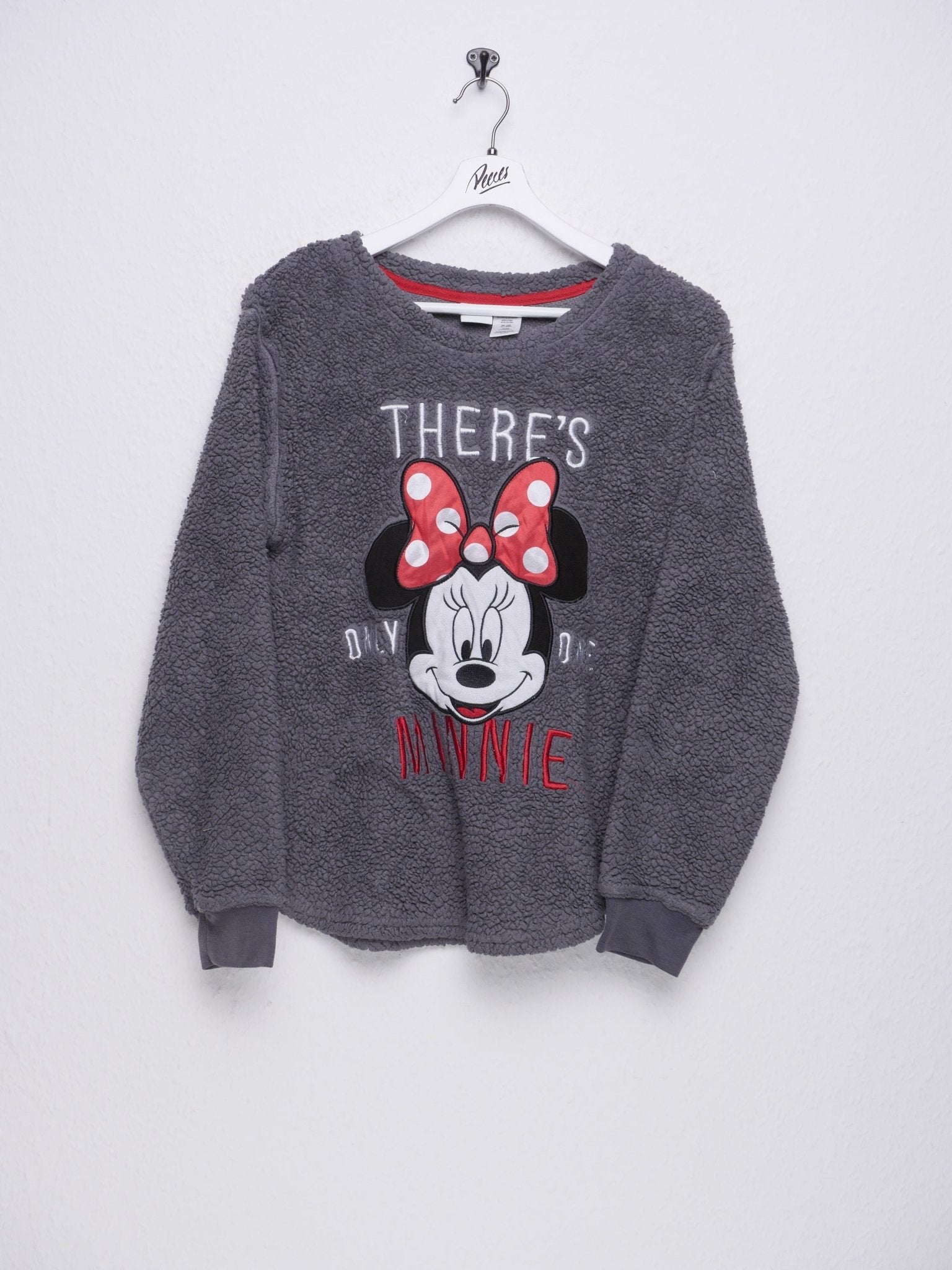 Disney embroidered Minnie Graphic Vintage fluffy Sweater - Peeces
