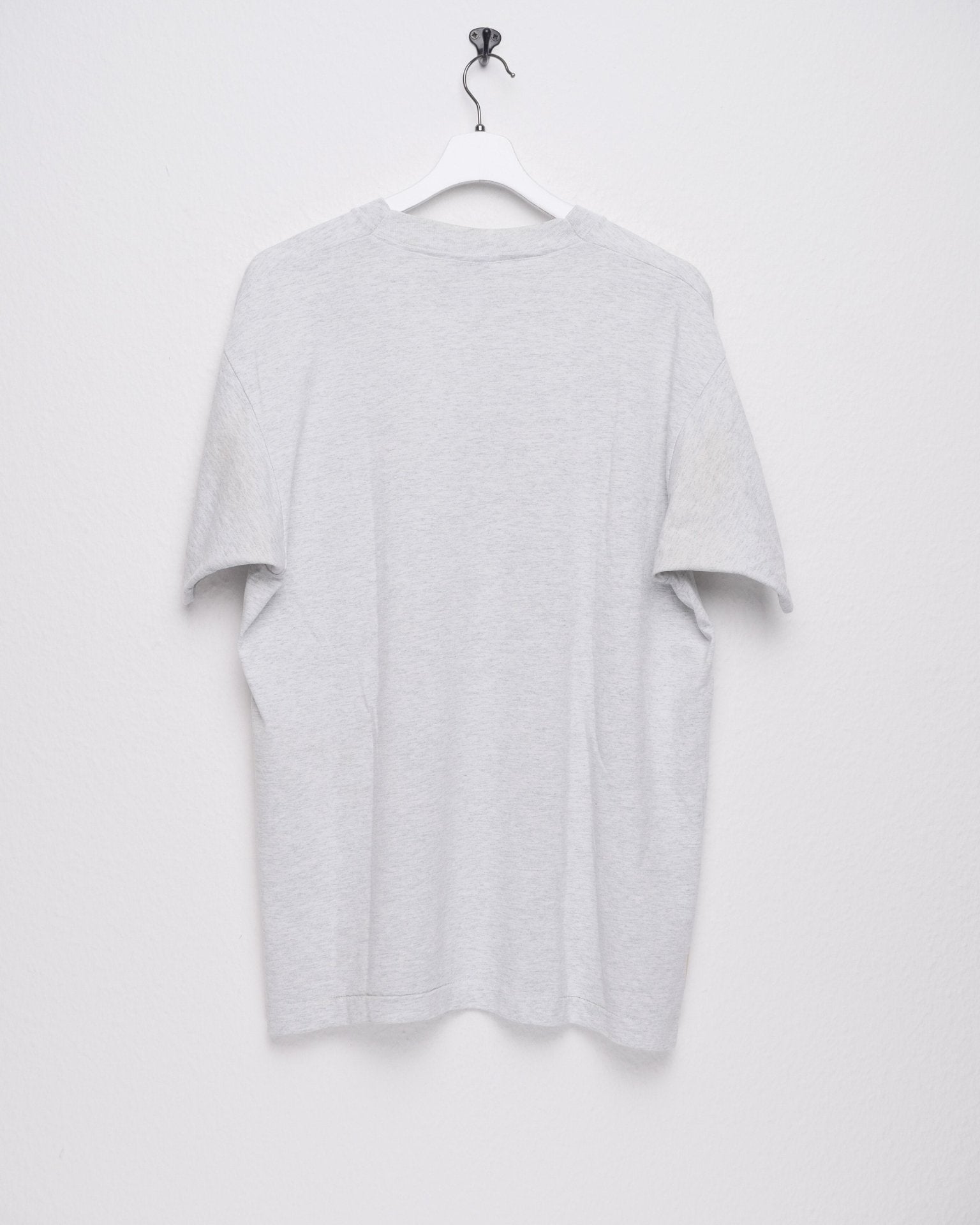 'Educate to Elevate' printed Spellout grey Shirt - Peeces