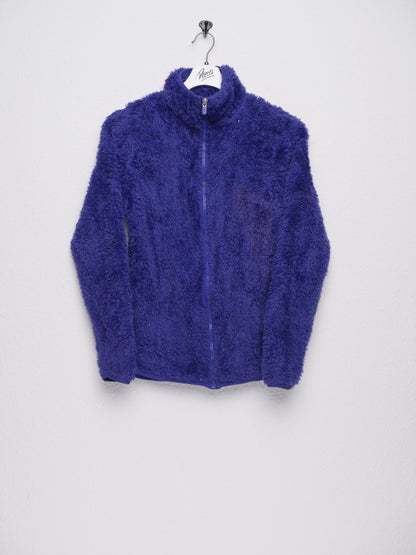 fila purple soft Full Zip Sweater - Peeces