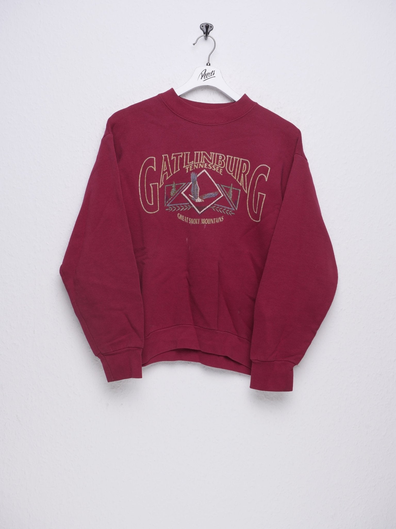 Gatlinburg printed Graphic Vintage Sweater - Peeces