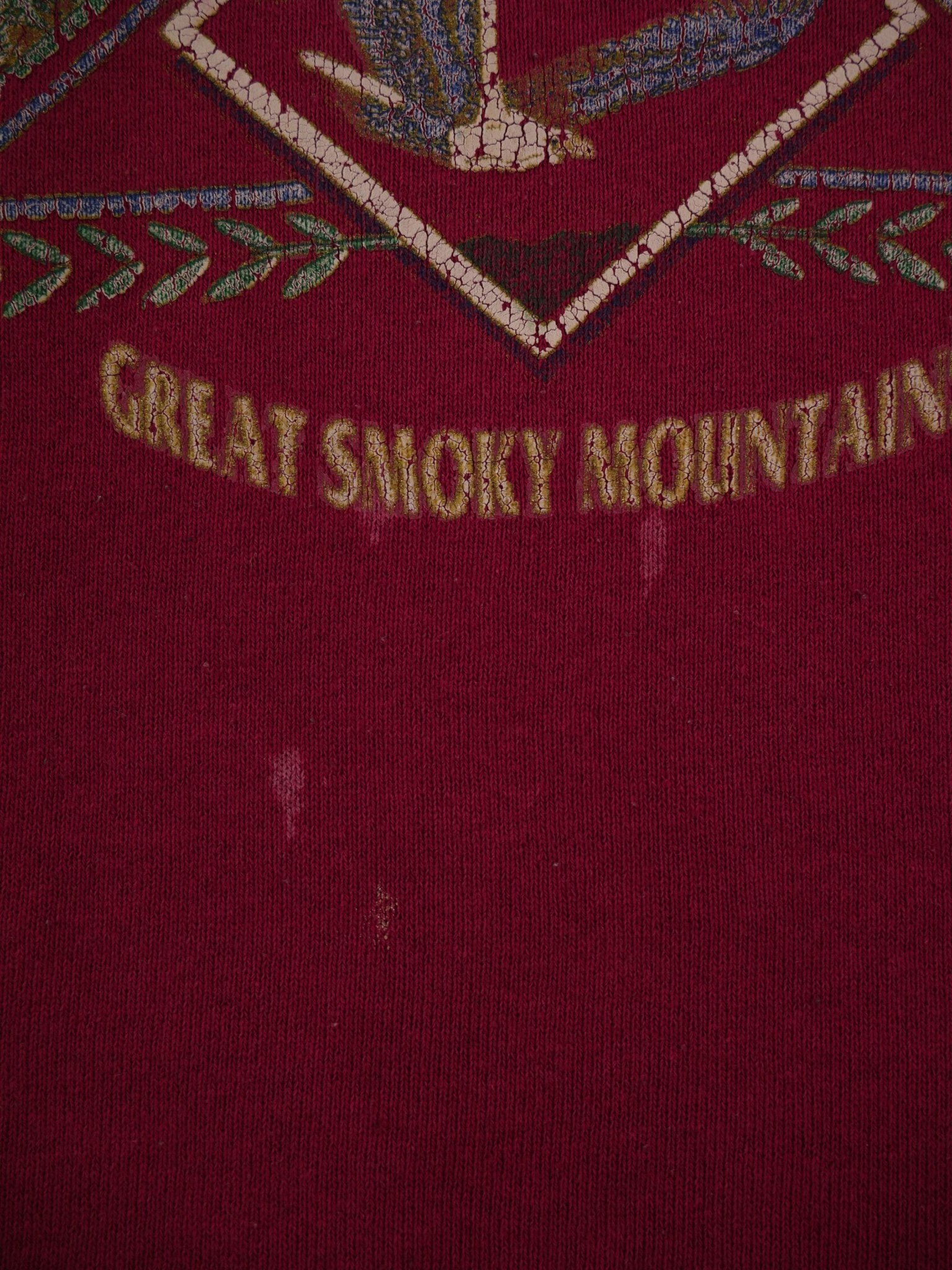 Gatlinburg printed Graphic Vintage Sweater - Peeces