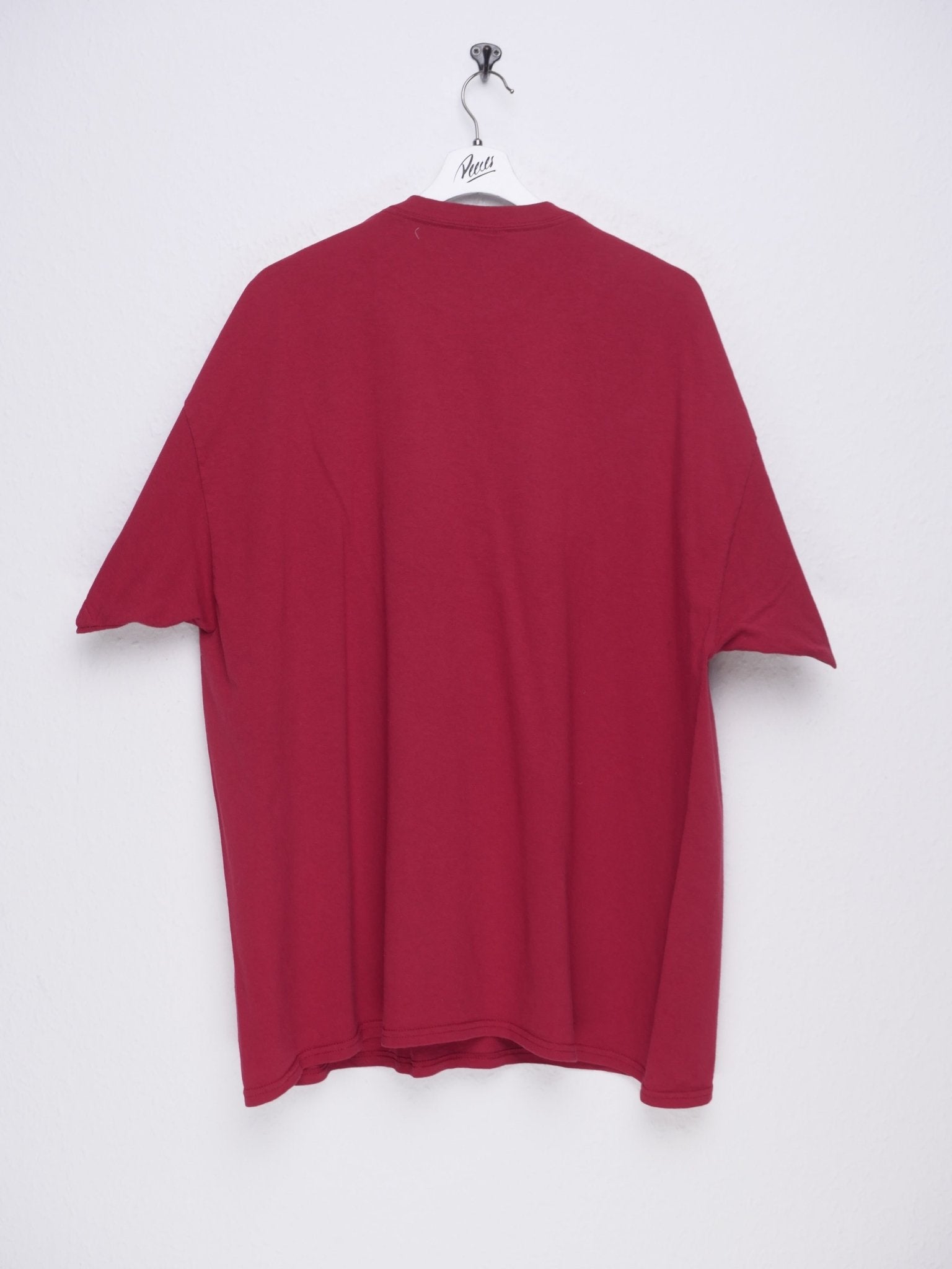 Gildan printed 'Rings' red Shirt - Peeces