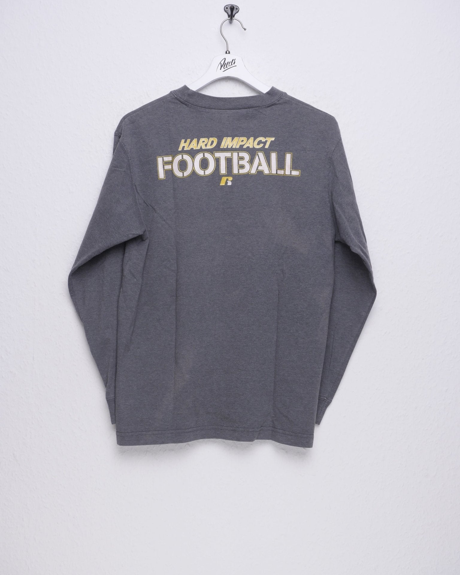 Gladiator Football printed Graphic Vintage L/S Shirt - Peeces