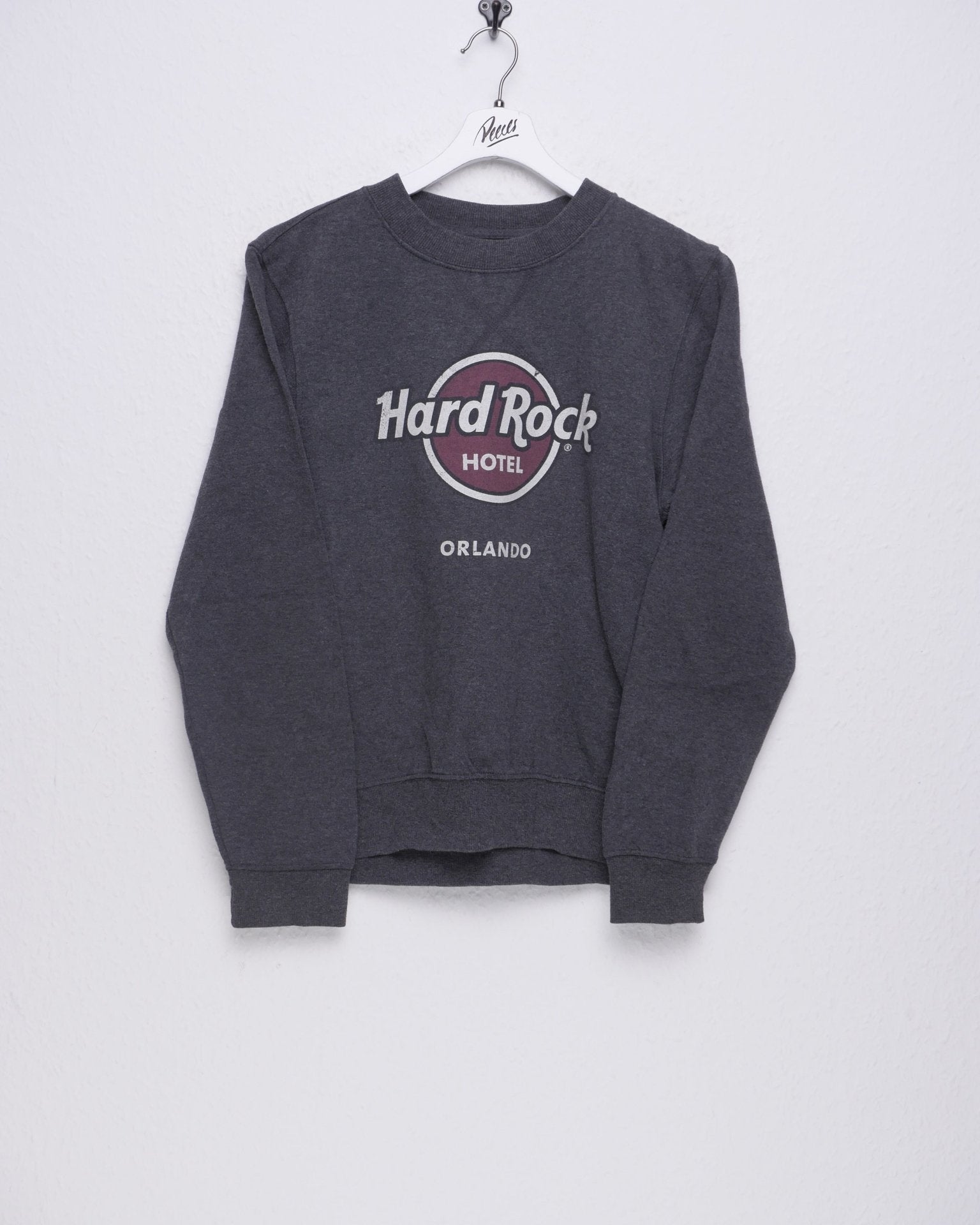 Hard Rock Hotel printed Graphic Vintage Sweater - Peeces