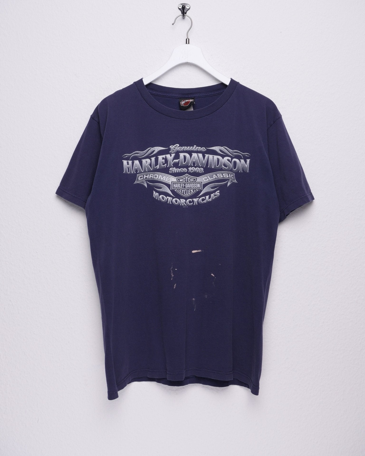 Harley Davidson 'California' printed navy Graphic Shirt - Peeces