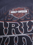 Harley Davidson printed 'Georgia' Graphic Vintage Shirt - Peeces