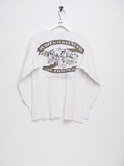 Harley 'San Fransisco, CA' printed white Graphic L/S Shirt - Peeces