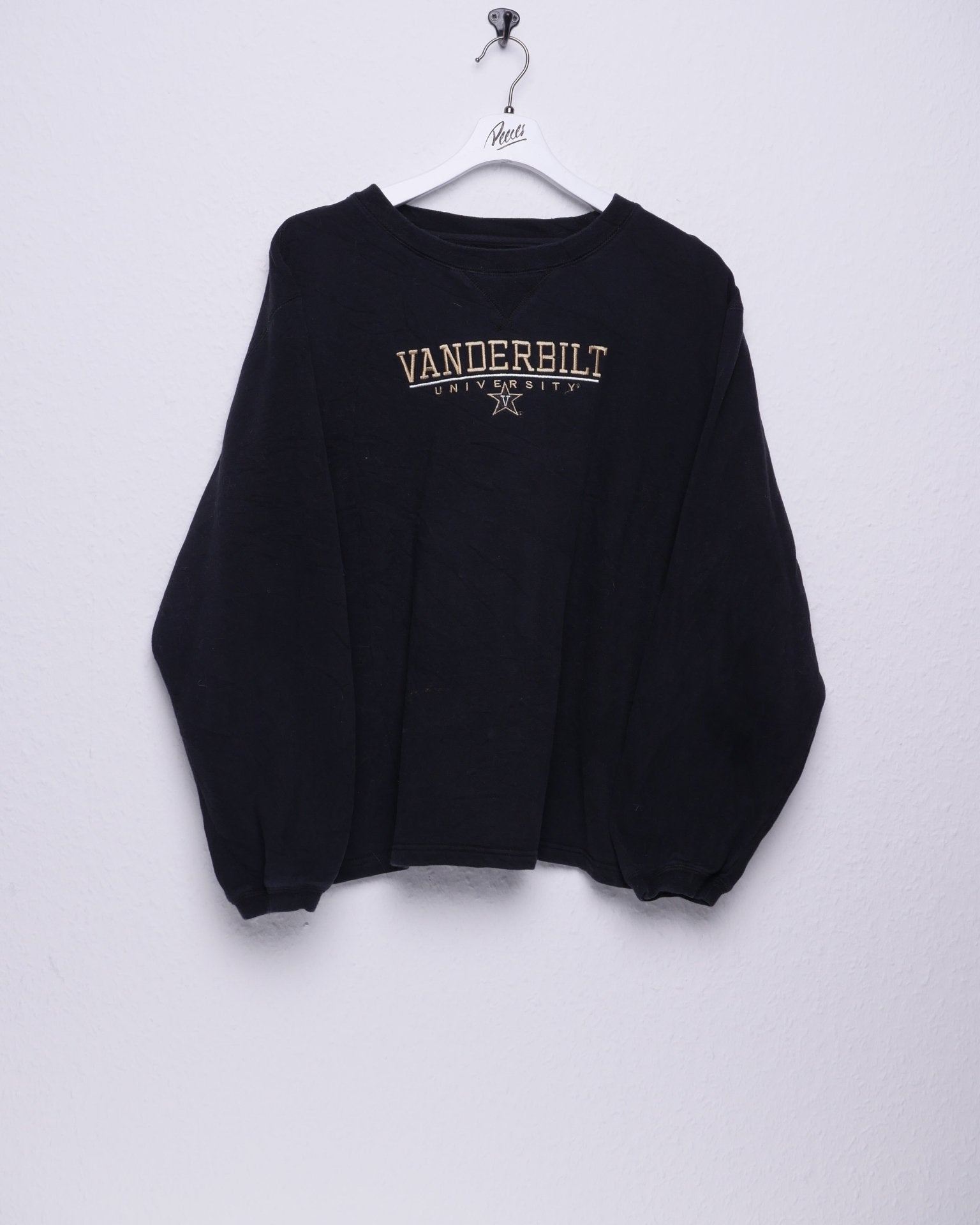 jansport Vanderbilt embroidered Spellout Vintage Sweater - Peeces
