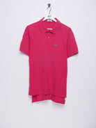 Lacoste patched Logo pink Polo Shirt - Peeces