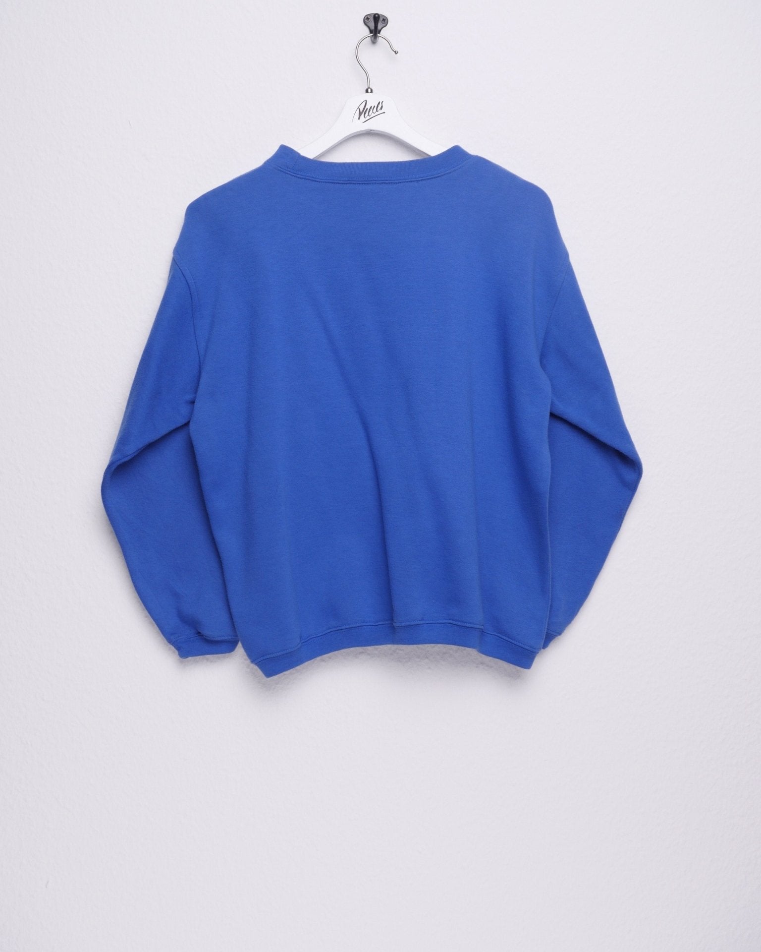 'Le Studio Sport' embroidered Spellout blue Sweater - Peeces