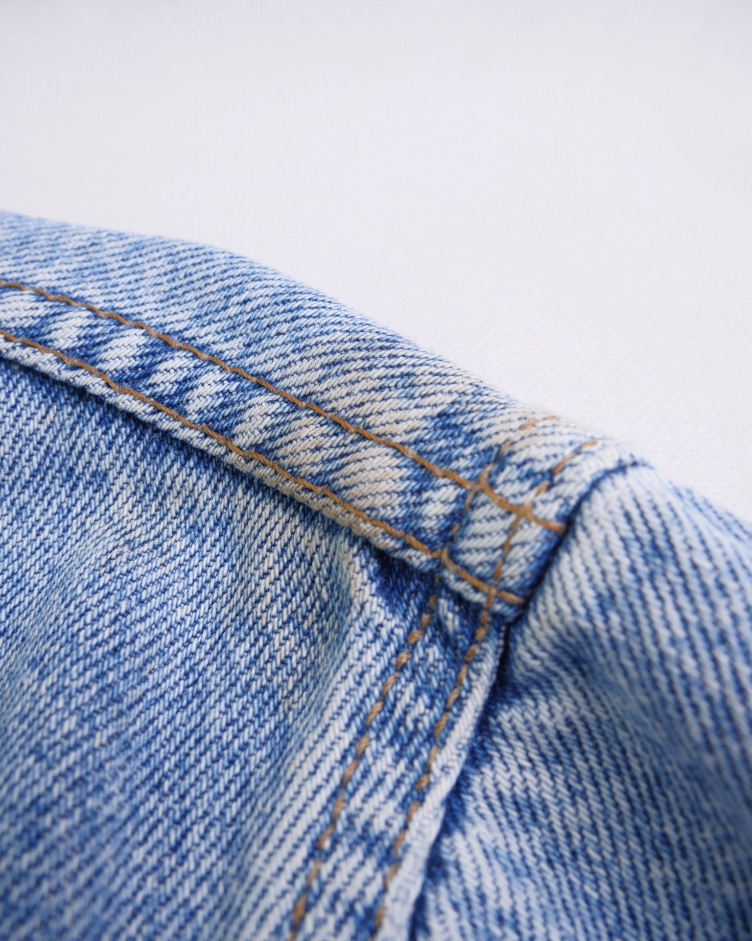 levis patched Logo Vintage Jeans Jacke - Peeces