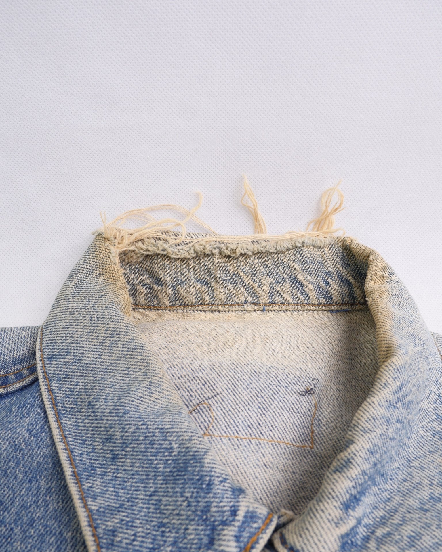Levis patched Logo Vintage Jeans Jacke - Peeces