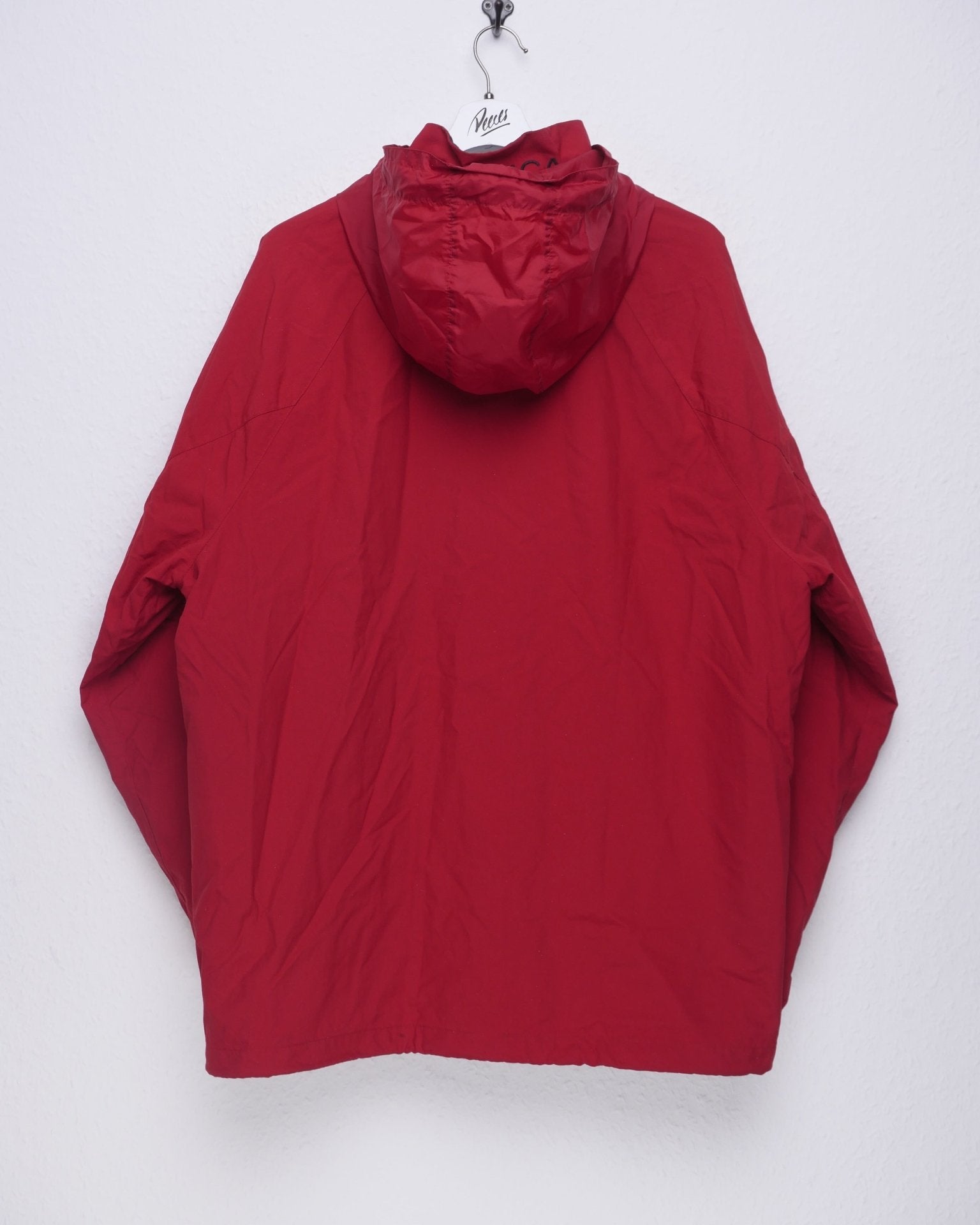 nautica patched Logo red Track Jacket - Peeces