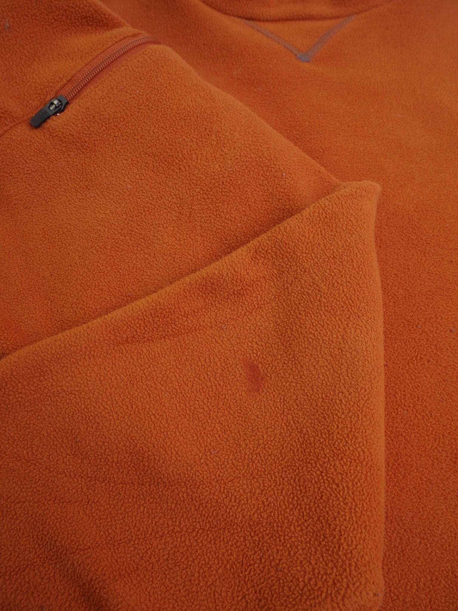 Nike ACG embroidered Logo washed orange Fleece Sweater - Peeces