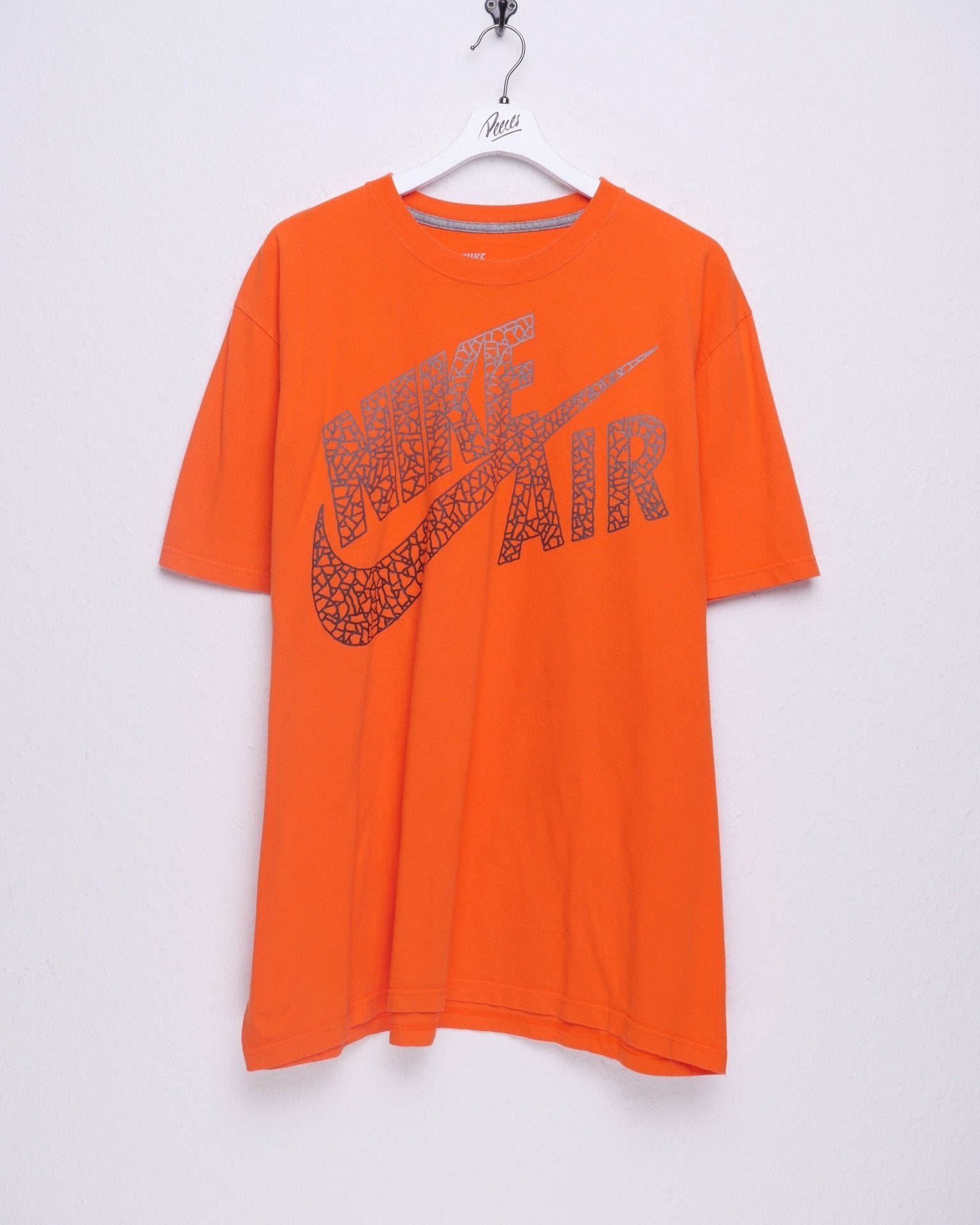 nike Air printed Logo orange Shirt - Peeces