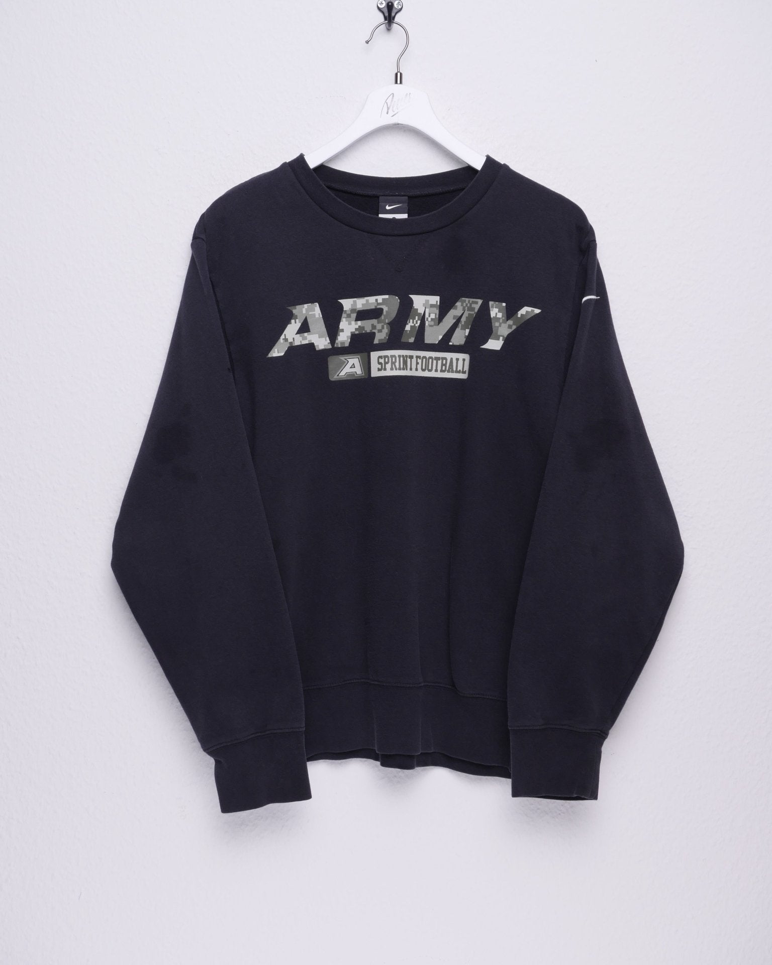 Nike Army Sprint Football embroidered Swosh Sweater - Peeces