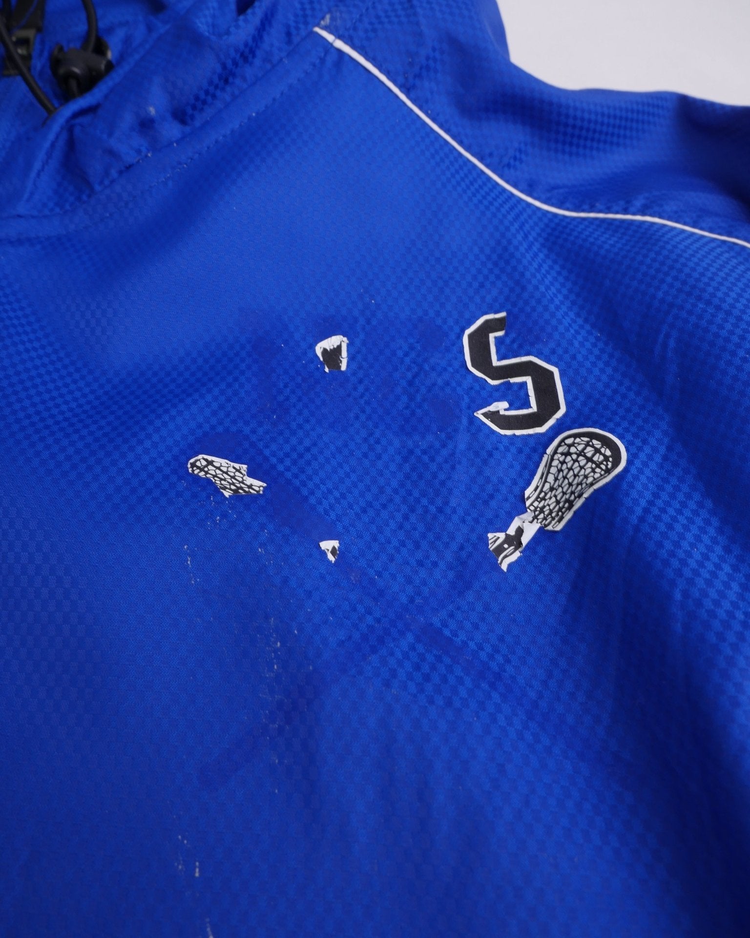 Nike Cricket embroidered Swoosh blue Track Jacke - Peeces