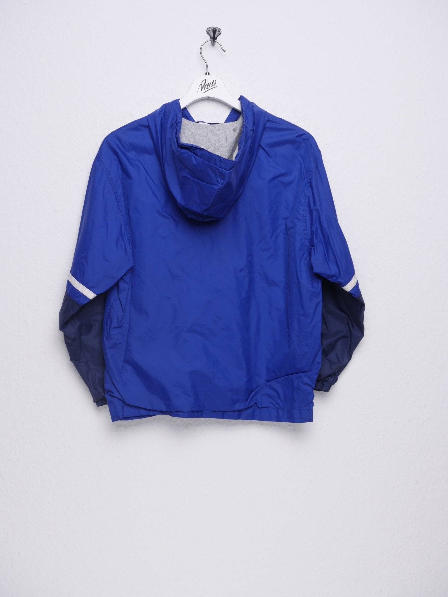 Nike embroidered Swoosh blue Vintage Track Jacke - Peeces