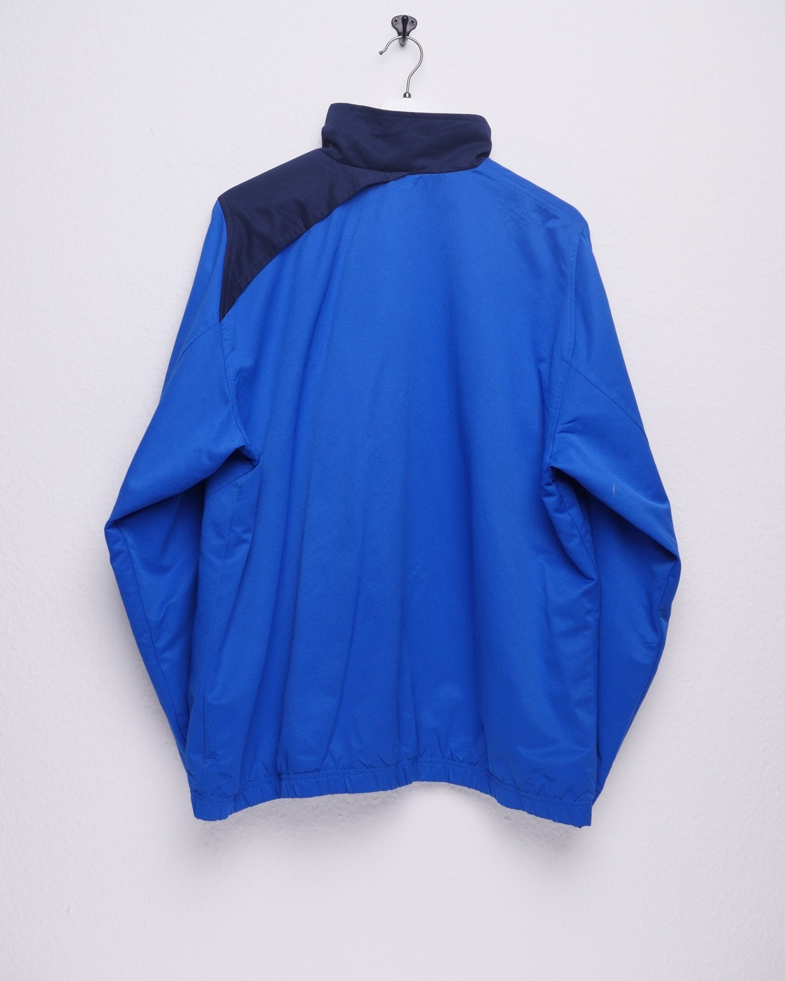 Nike embroidered Swoosh two toned Track Jacket - Peeces