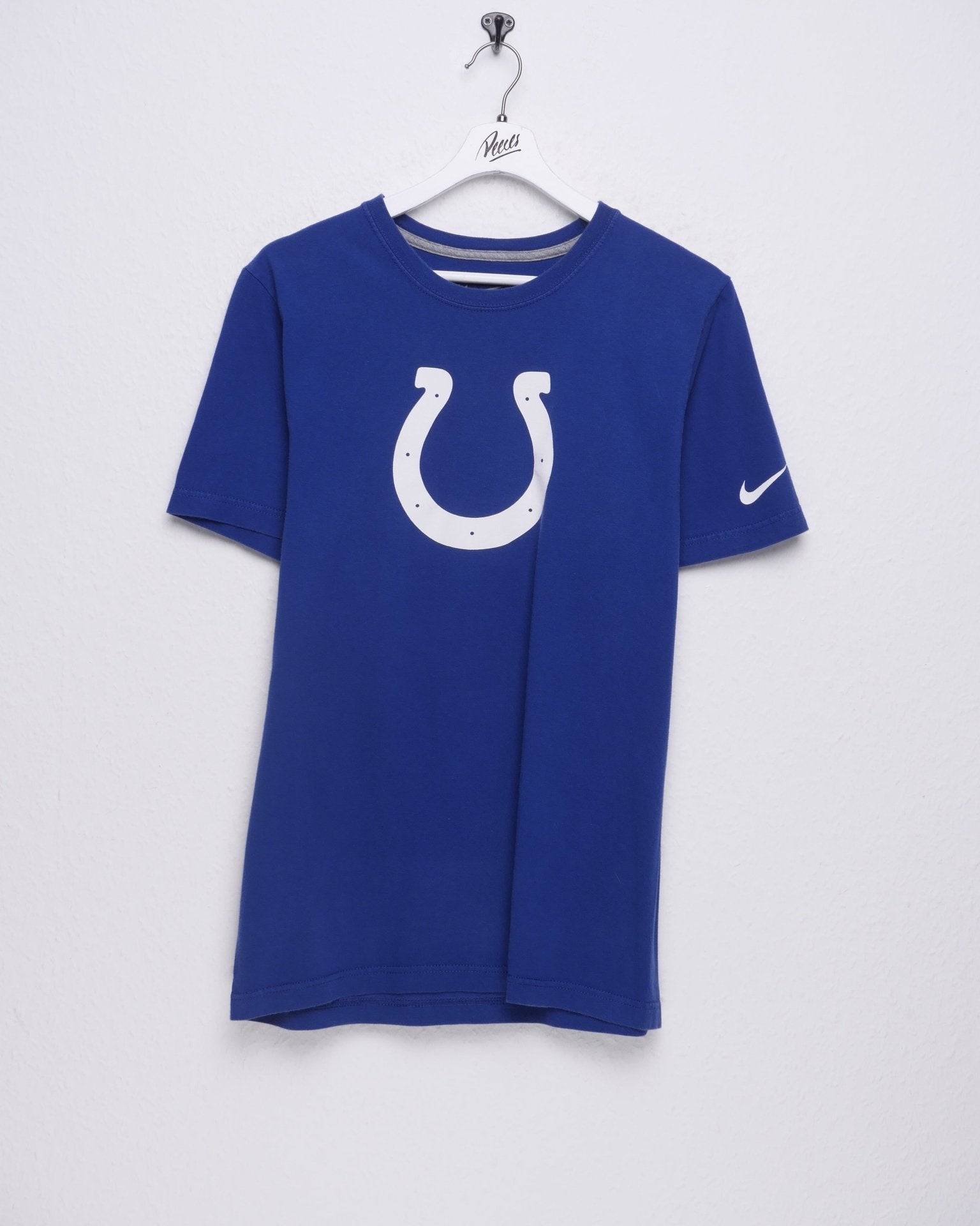 Nike Luck printed Swoosh blue Shirt - Peeces