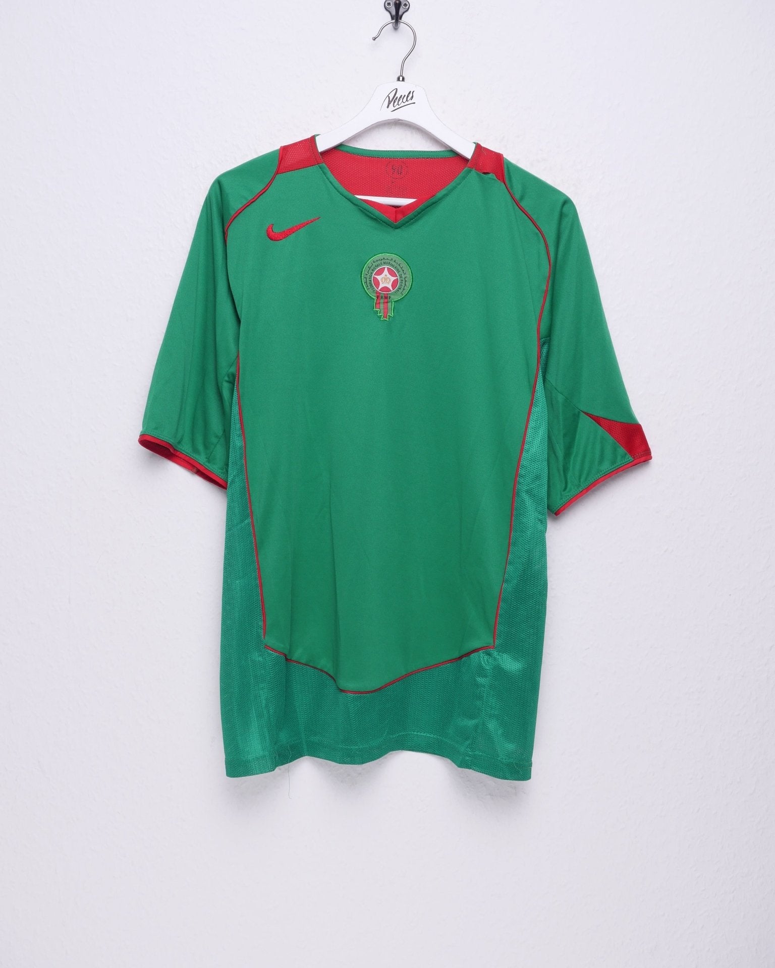 Nike Marocaine Football embroidered Logo Soccer Jersey Shirt - Peeces