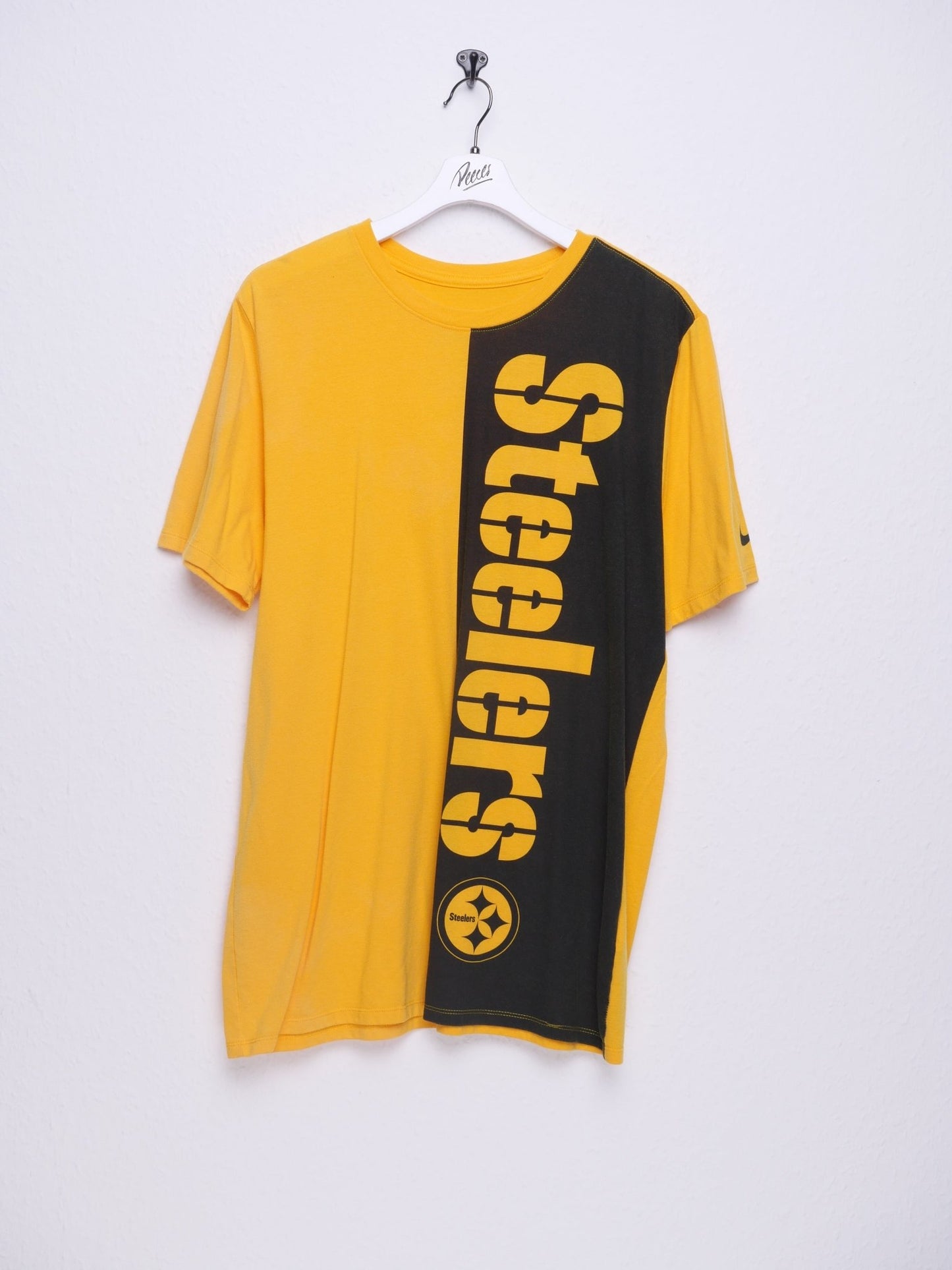 nike NFL Steelers printed Swoosh yellow Shirt - Peeces