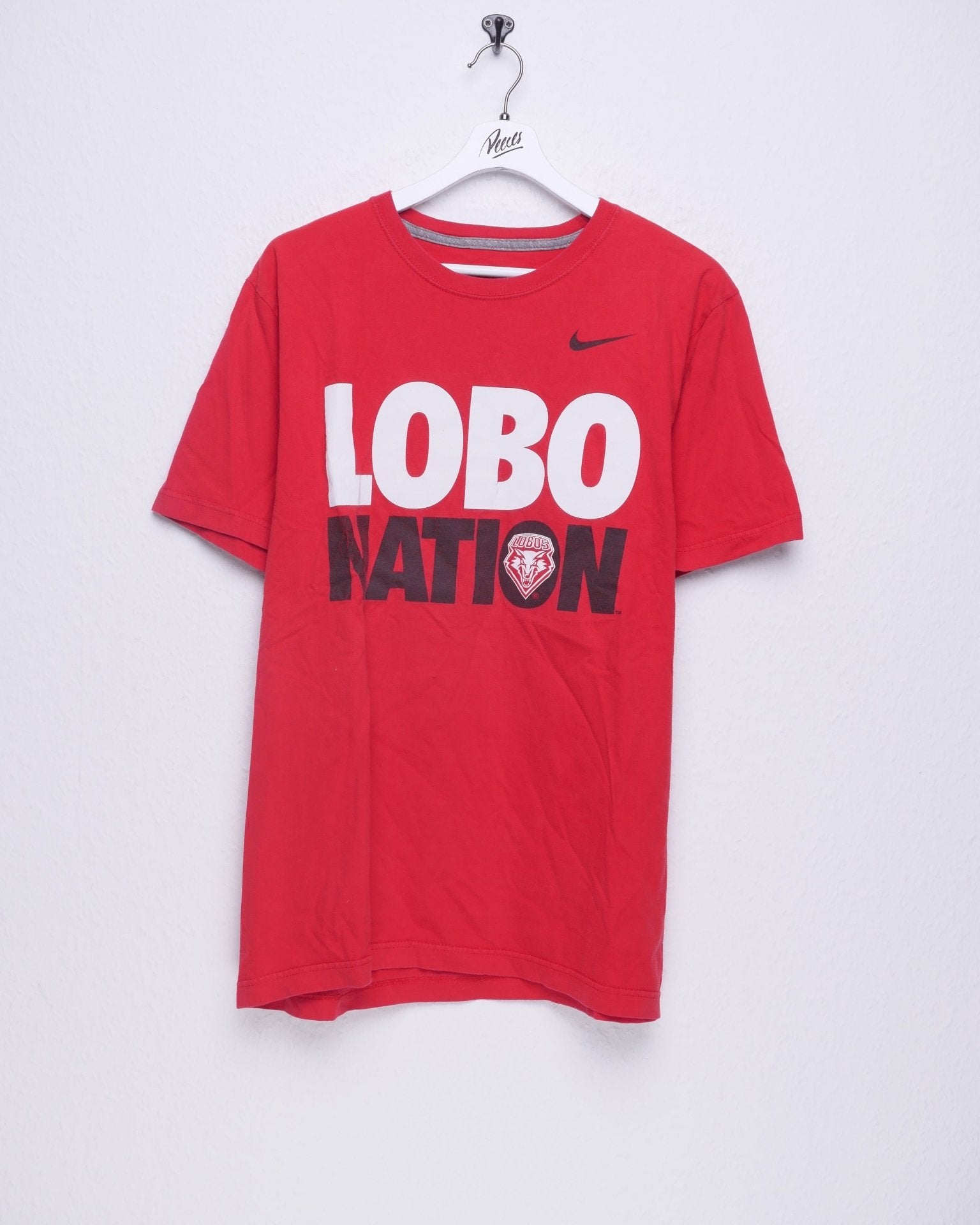Nike printed Big Logo red Shirt - Peeces