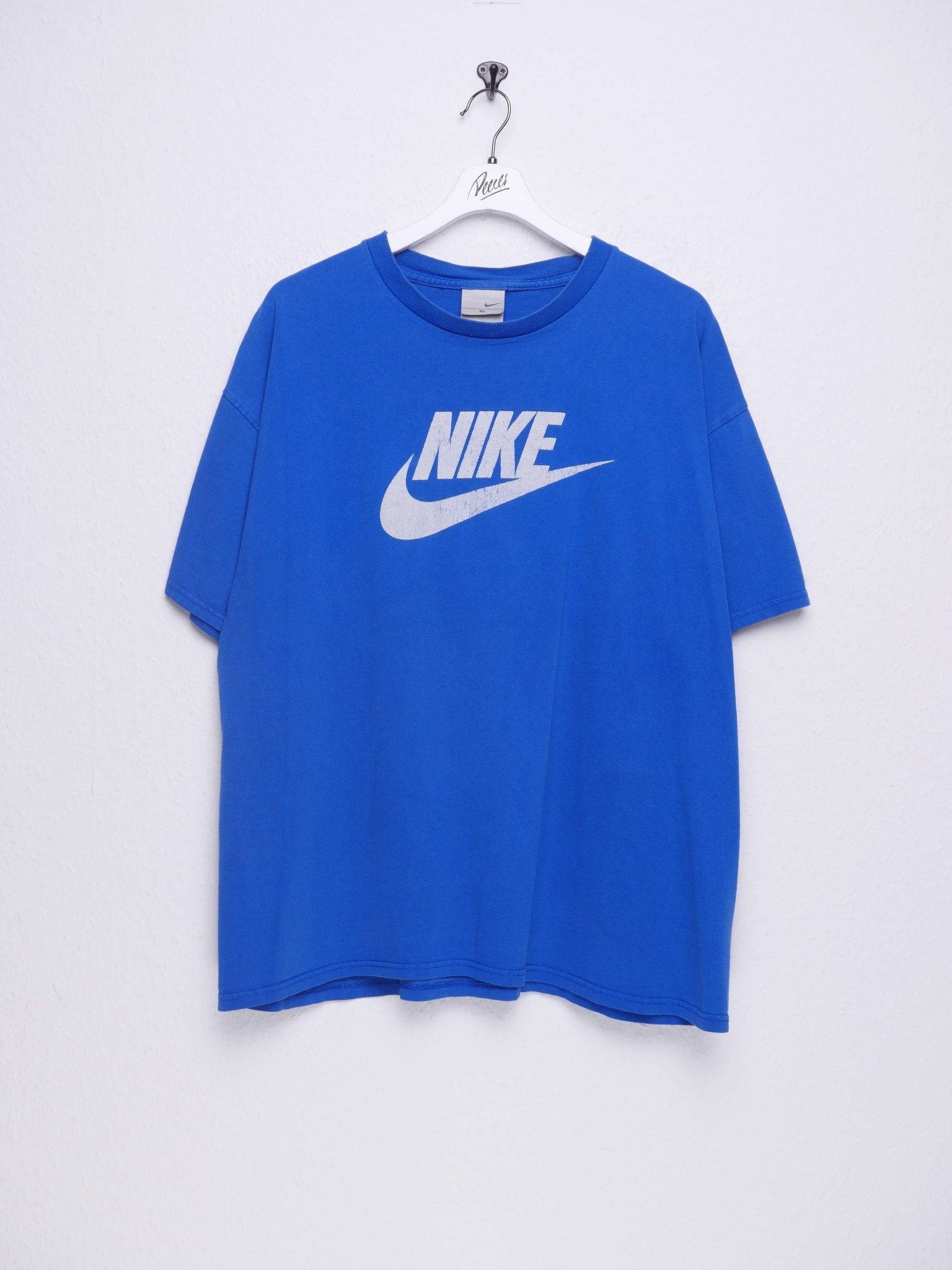 nike printed Logo blue Shirt - Peeces