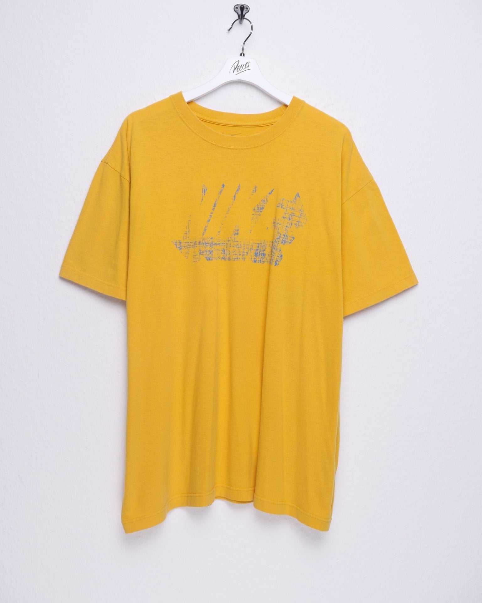 nike printed Logo yellow Shirt - Peeces