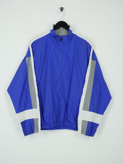 Nike Red Tag embroidered Swoosh blue Track Jacket - Peeces