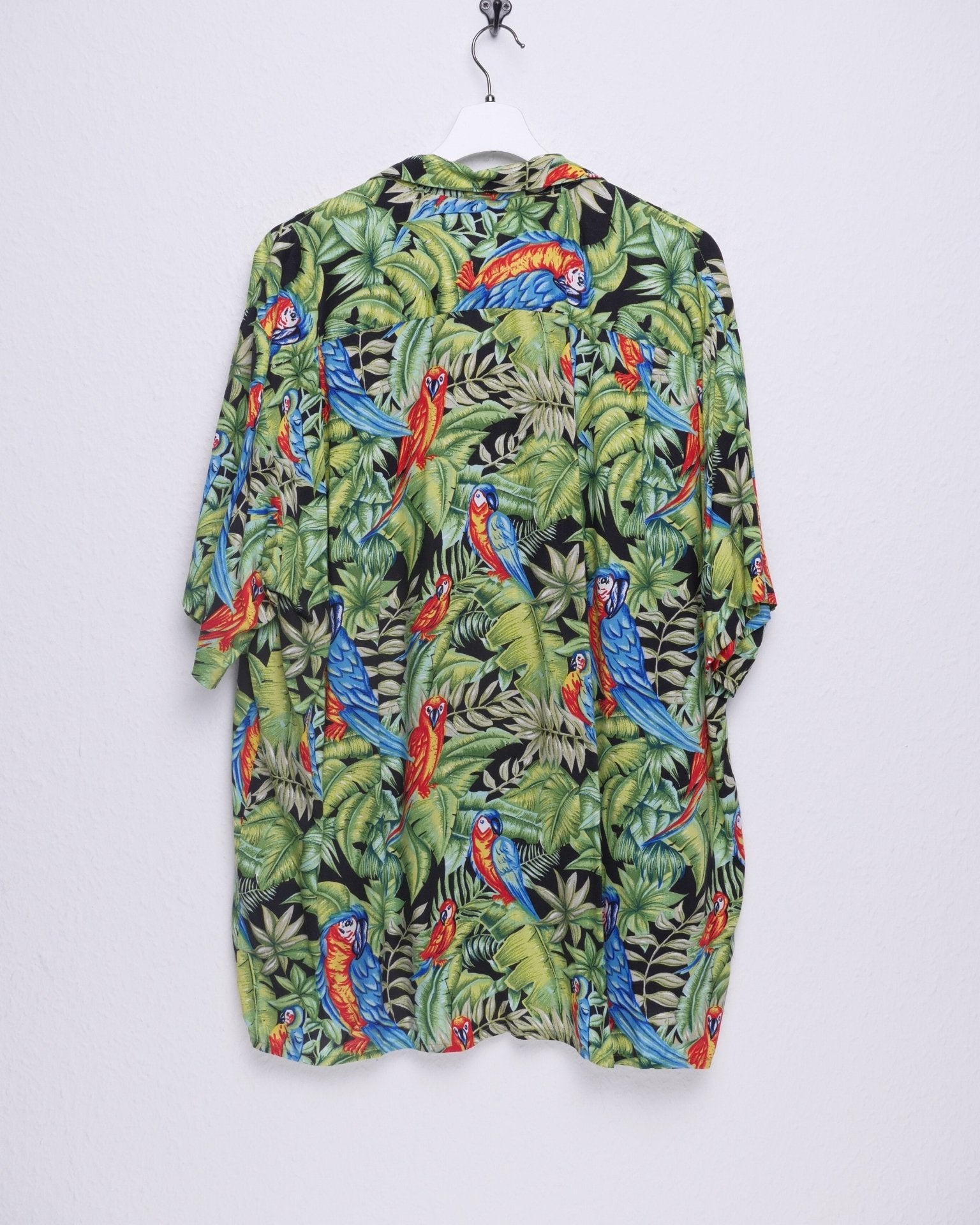 Parrot printed Graphic Vintage S/S Hemd - Peeces