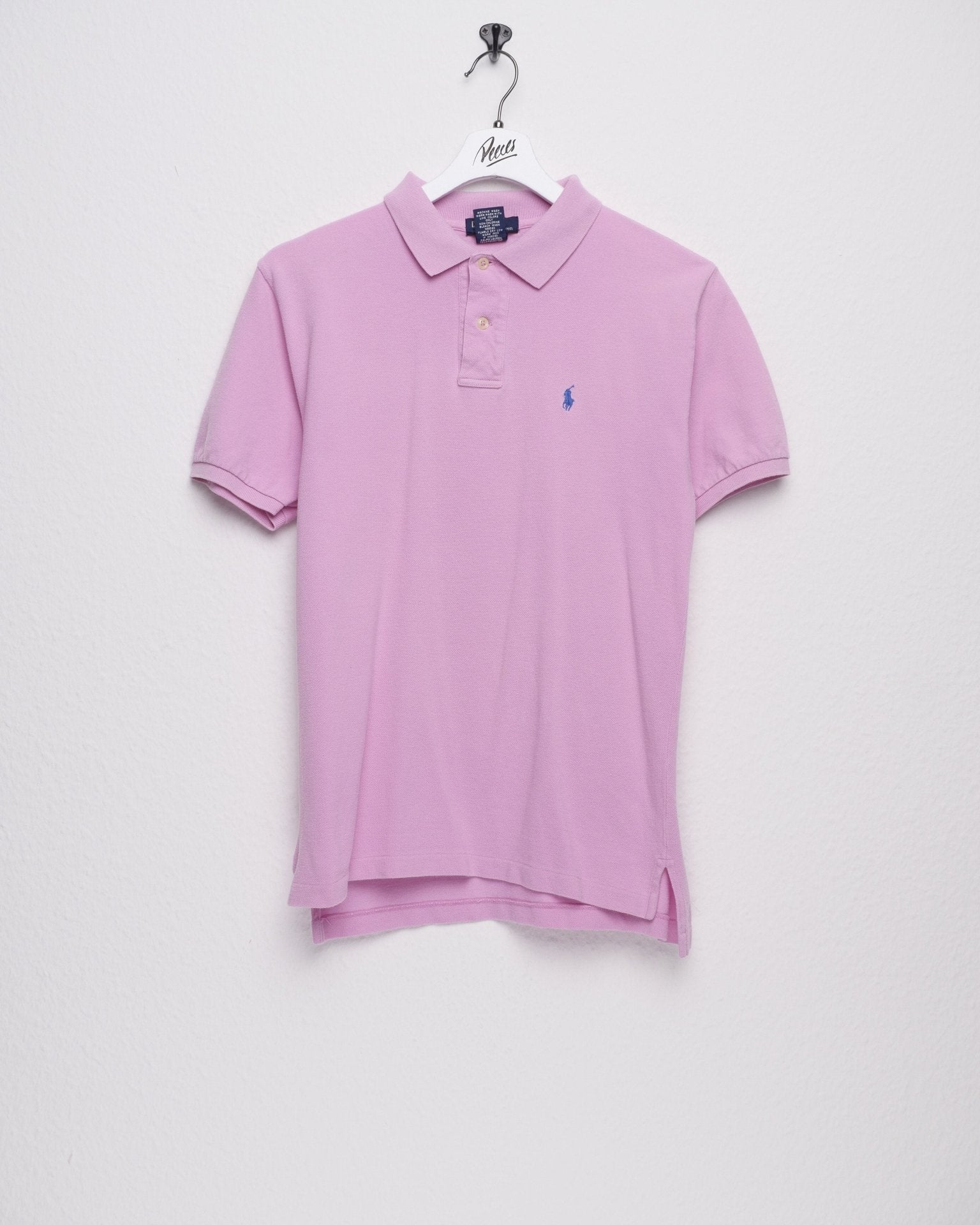polo Ralph Lauren embroidered Logo pink S/S Shirt - Peeces